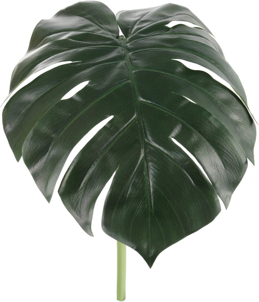 2-Pack 28" Real Touch Monstera Leaves – Lifelike Faux Philo Greenery for Home & Event Décor